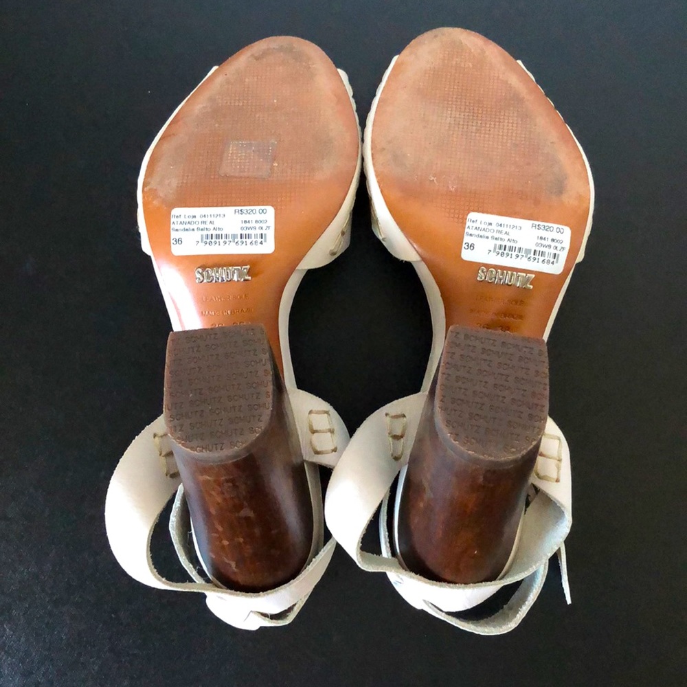 Schutz peep toe block heal - Picture 4 of 7